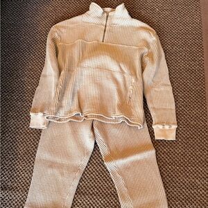 MATE the Label Organic Waffle Knit Set